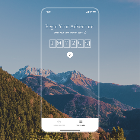 Guest onboarding and experience bookings at a luxury ranch escape