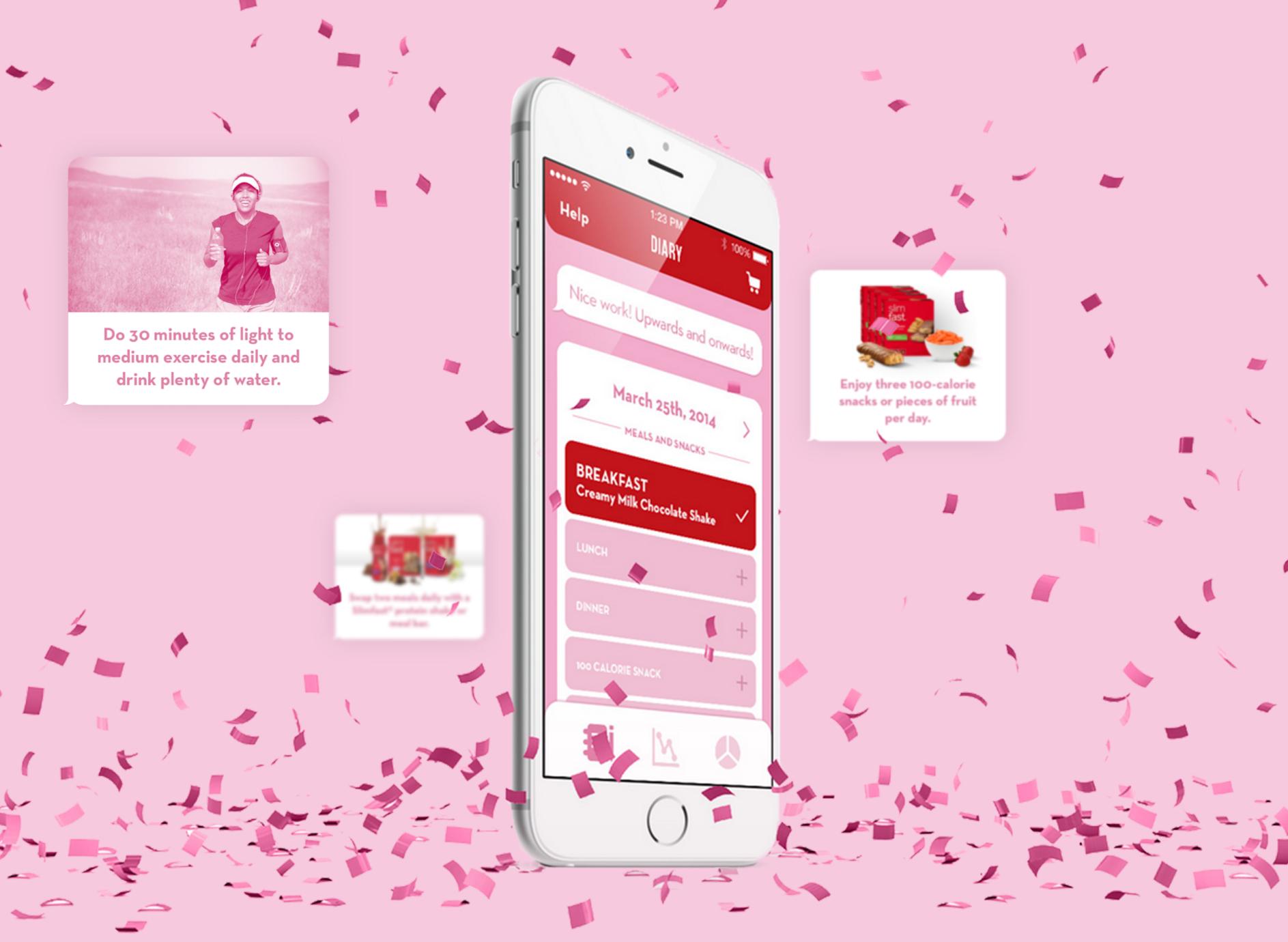 A conversational AI coach with complex dialog flows for Unilever's Slimfast