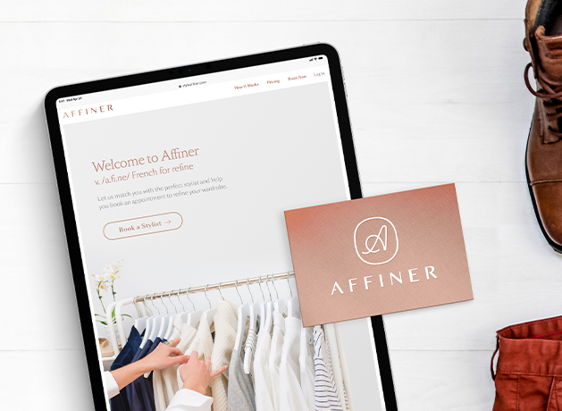 A luxury styling app with a proprietary engine matching clients to stylists
