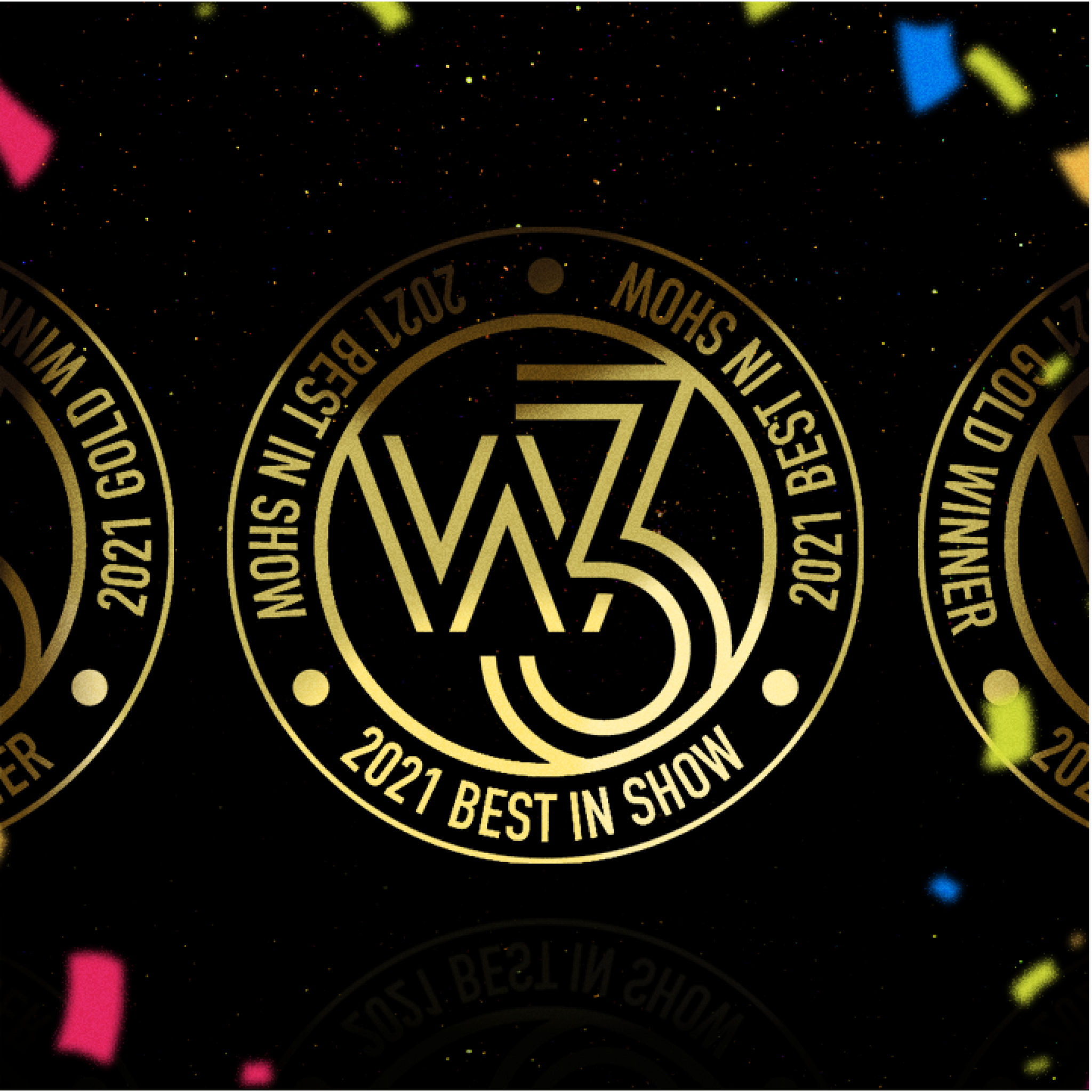w3 Awards 2021 Best in Show badge