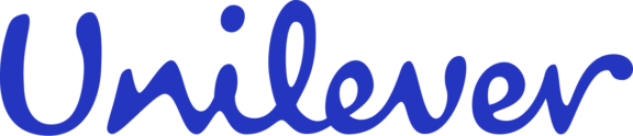 Blue Unilever wordmark logo on a transparent background