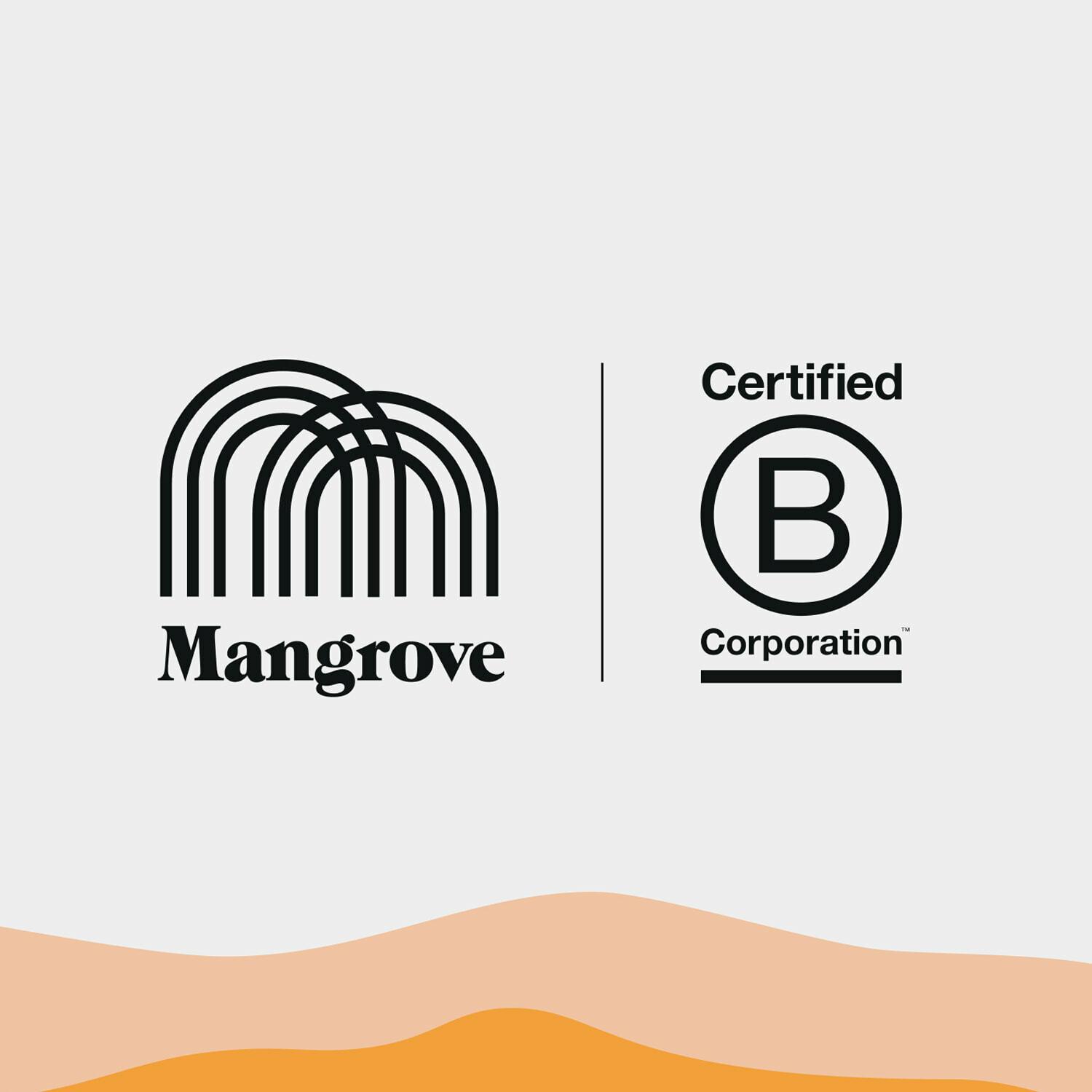 Mangrove and Certified B Corporation logos