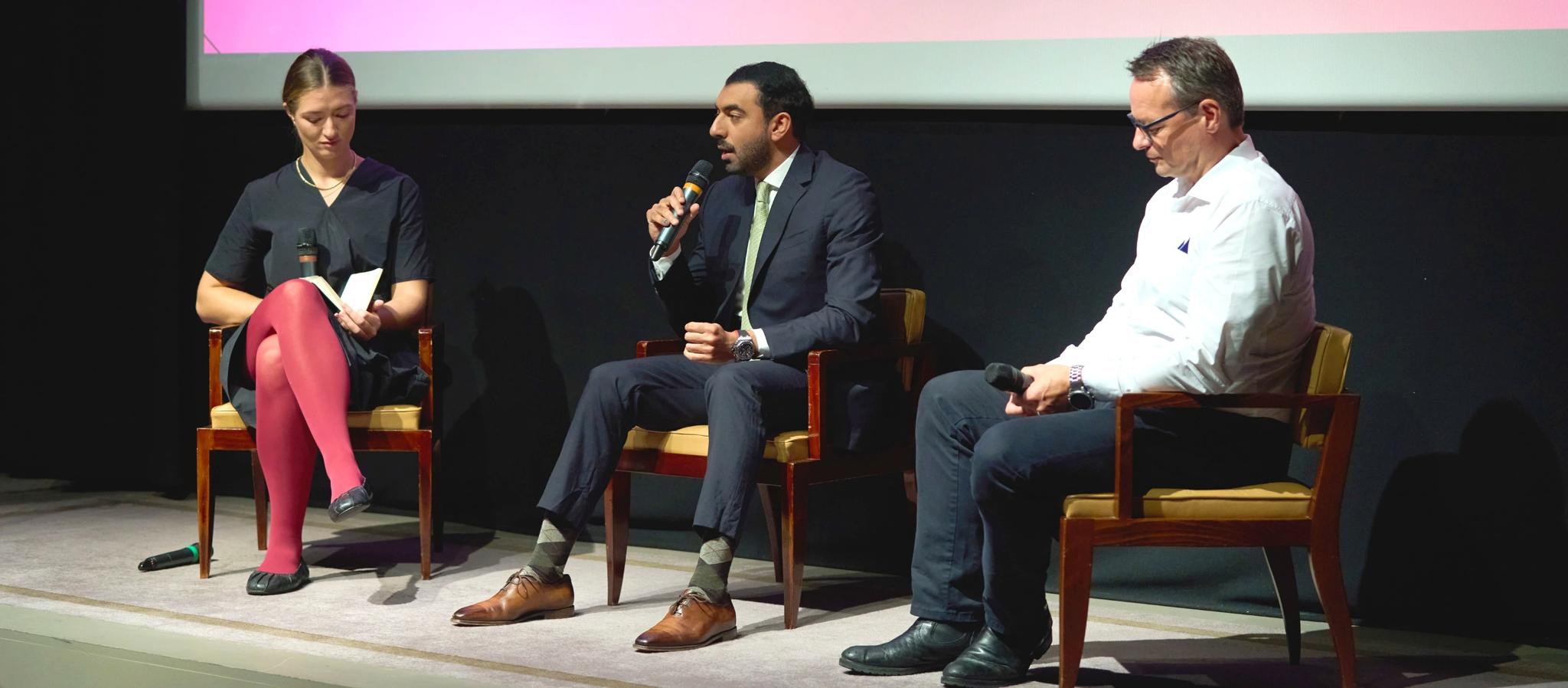 Panel discussion at the Paris stop of Runway to Web Summit Qatar 2027
